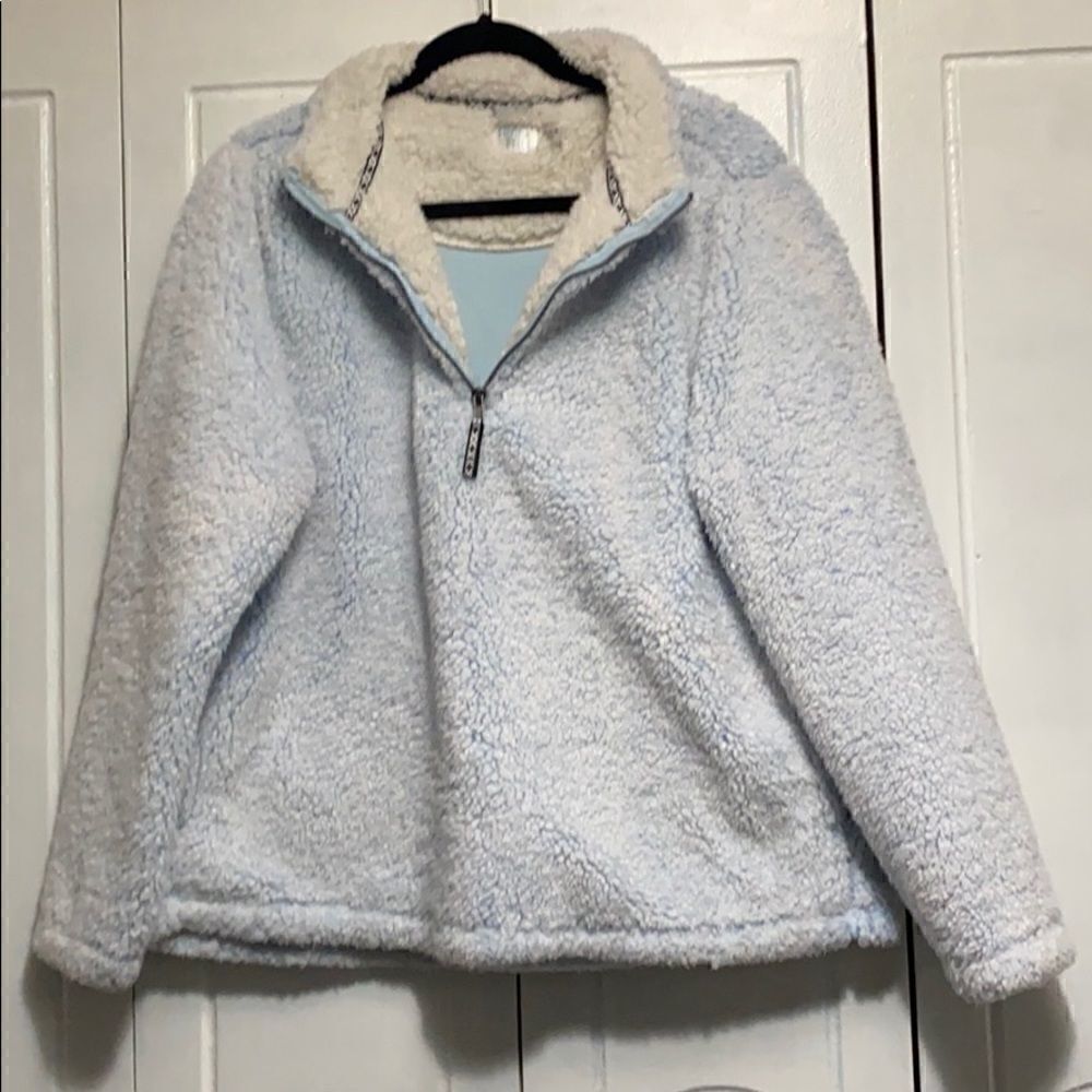 - Time and True Teddy Bear pullover Jacket XL